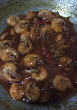Foto resep Udang asam manis pedas
