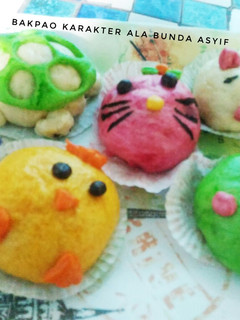 Foto resep Bakpao Karakter