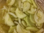 A picture of old-fashioned cucumbers