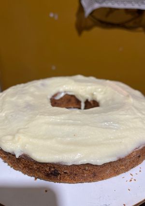 Una foto de Carrot Cake con Cobertura de Queso 🥕
