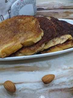 A picture of Baked French Toasts / Rabanadas no Frono.
