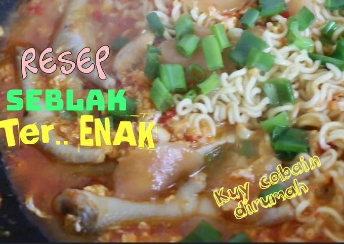 Resep SEBLAK AYAM Ter..Enak