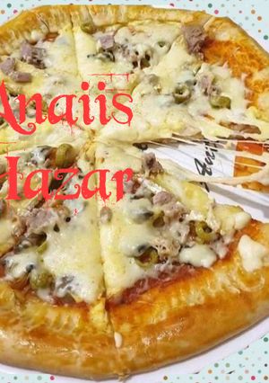 صورة لوصفة بيتزا 🍕 🍕 🍕 🍕