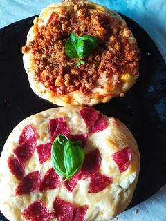 Mini pizza đ recept fotĂłja