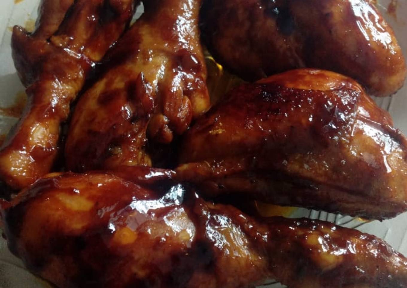 Ayam bakar teflon bumbu racik dan super simple