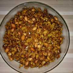 รูปของ Kering kacang dan sambal teri