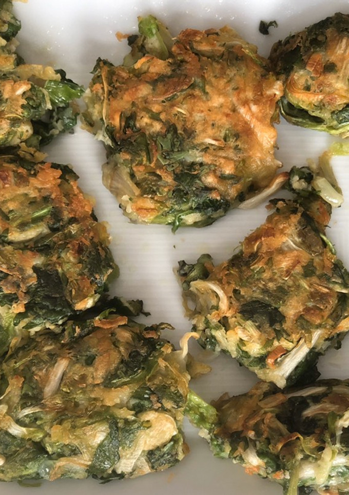 Una foto de Buñuelos de escarola