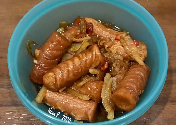 38. Sosis Kecap Pedas