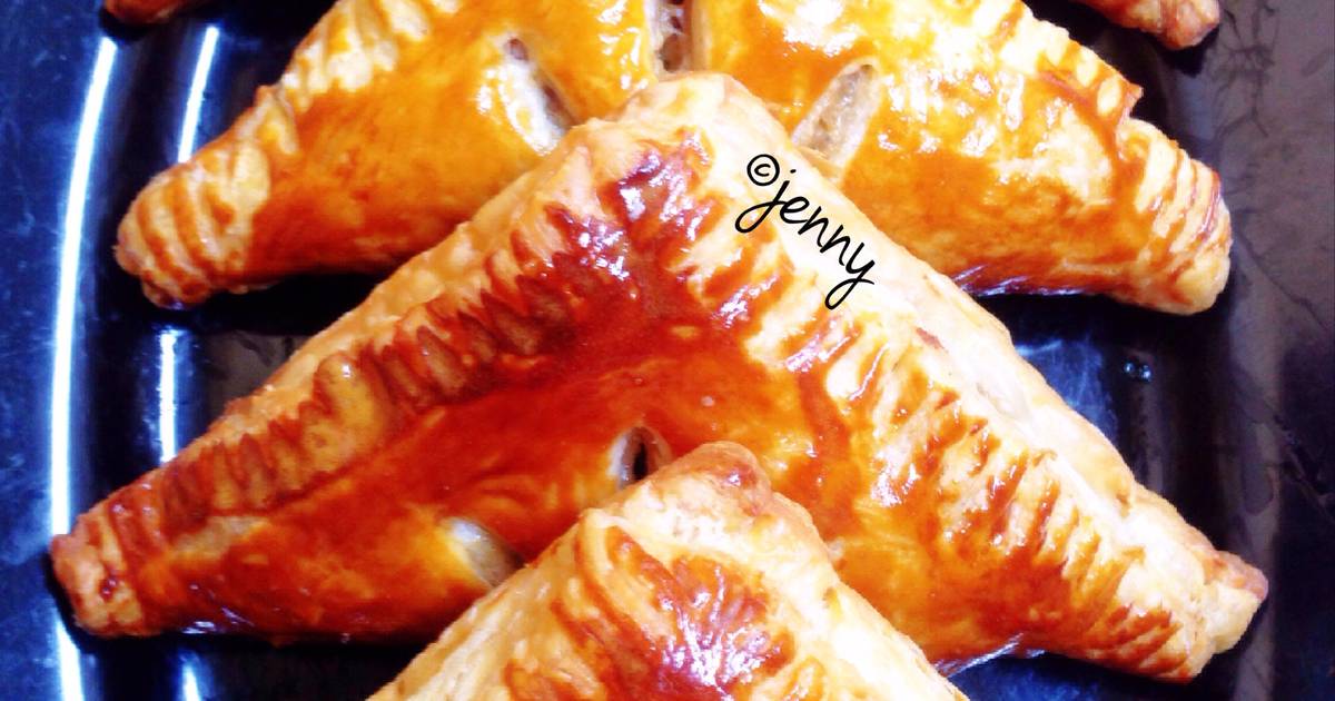 656 resep puff pastry isi daging keju enak dan mudah Cookpad
