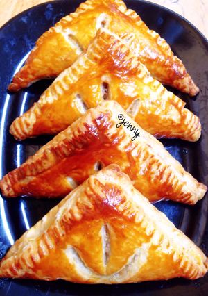 Foto resep Puff Pastry Isi Daging Keju