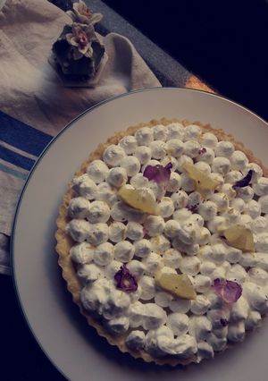 Une photo de Tarte aux citrons 🍋🍋