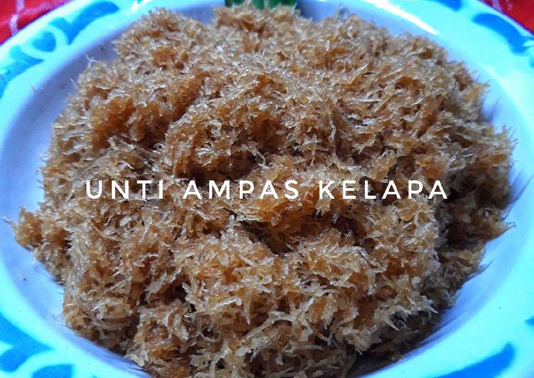 Unti ampas kelapa