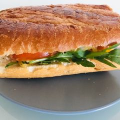 A picture of Italian Panino (Vegetarian).