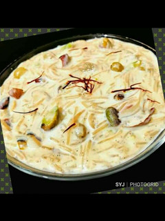A picture of Sheer Khurma.
