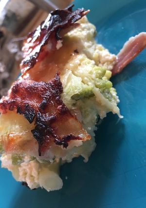 Baconös pagodakarfiol recept fotója