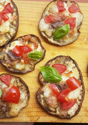 Foto di Pizzette di melanzane