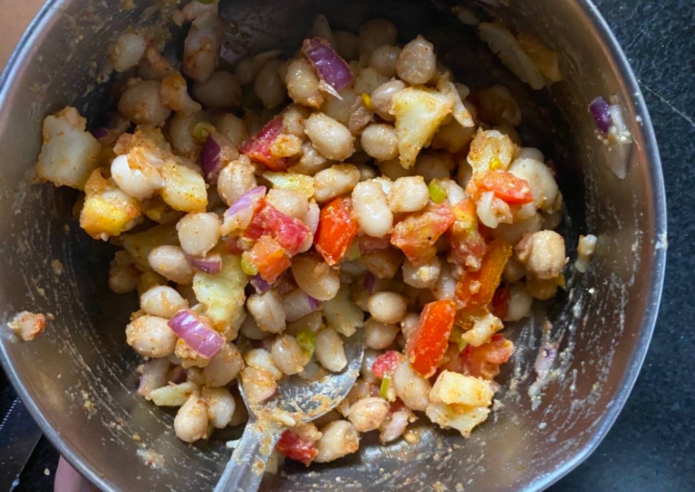 Masala Peanuts chaat