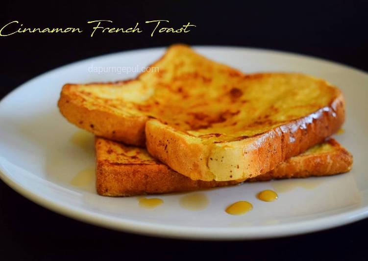 Cara Membuat Appetizing Cinnamon French Toast