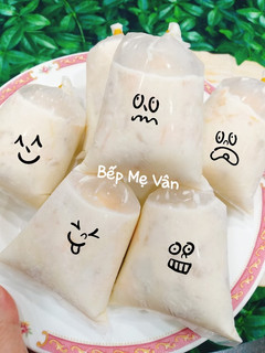 Hình của món Kem bịch chuối,mít,sầu riêng.