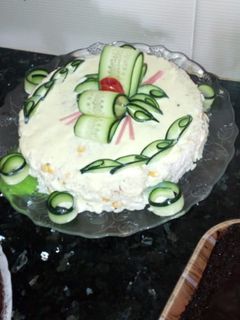 صورة لوصفة سلطة بالرز