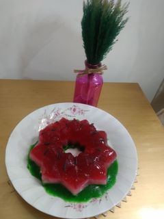 عکسی از دستور ژله هندوانه