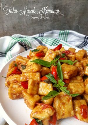 Foto resep Tahu Masak kemangi