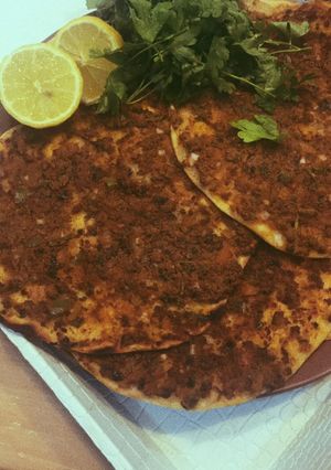 صورة لوصفة لحم بالعجين بالطريقة التركية