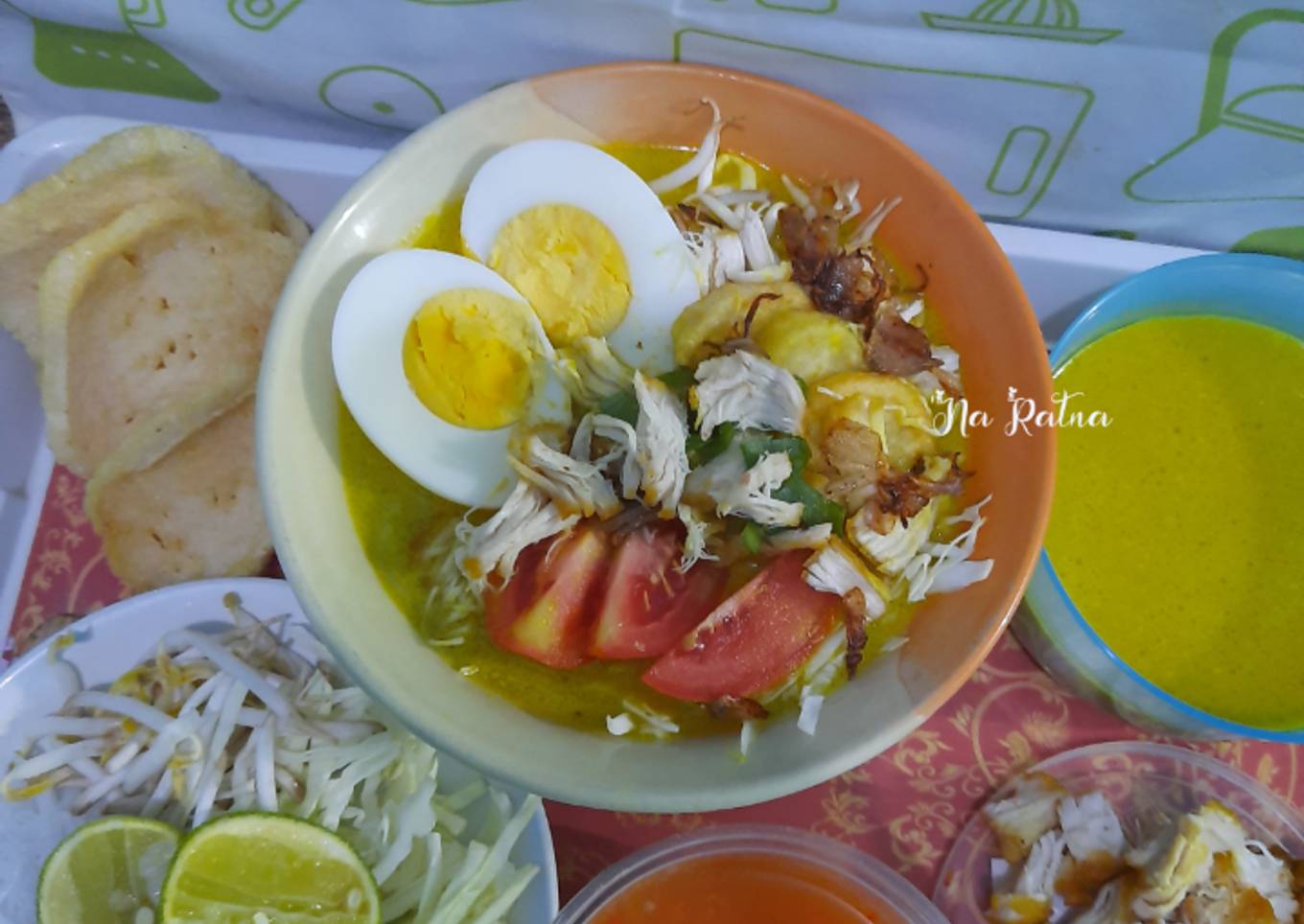 Soto Ayam Betawi Kuah Santan