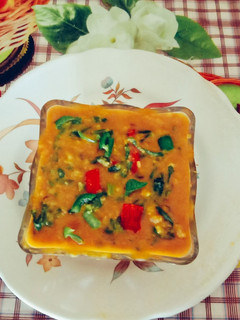 રાજસ્થાની મગની દાળ અને પાલક નુ શાક(Rajasthani Moong Dal Palak Recipe In Gujarati) રેસીપી મુખ્ય ફોટો