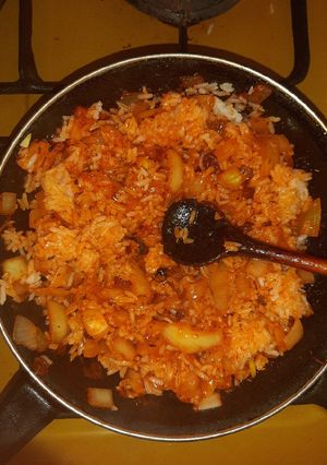 A picture of Jeweled rice-my way (Vegan).