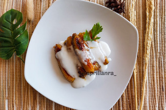 Anti Ribet, Bikin Pisang Karamel Fla Santan Rumahan