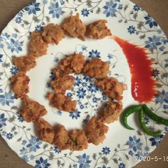 A picture of Wheat flour pakora(Nonbaria).