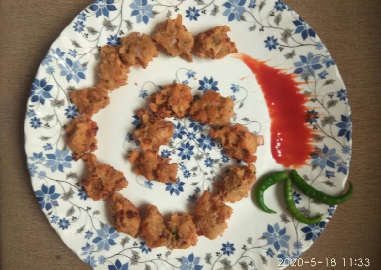 Wheat flour pakora(Nonbaria)