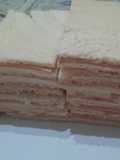 Sandwichs de miga simples de jamón