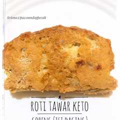 รูปของ Roti Tawar Keto Goreng (Isi Daging)