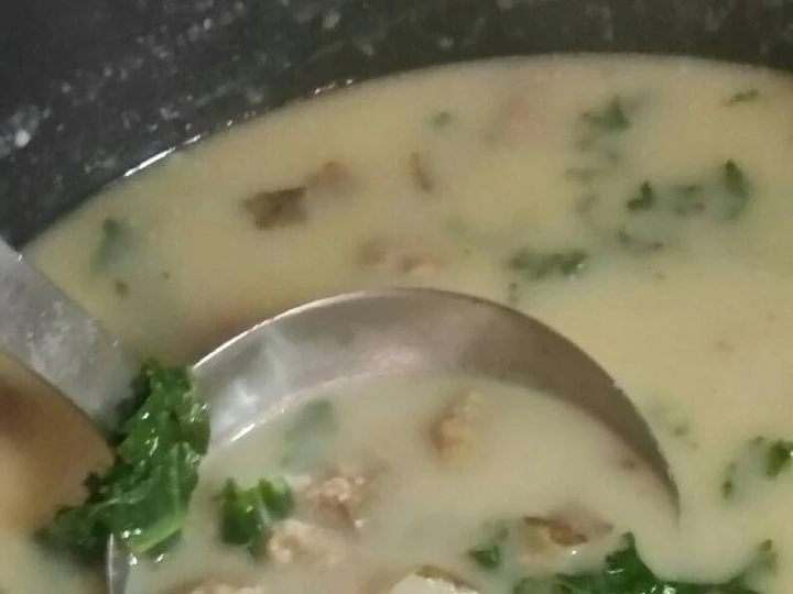Easy Steps Make Recipes Potato kale sausage soup the Awesome  Tasty.