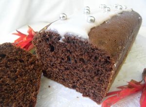 Una foto de Budín húmedo de Nutella