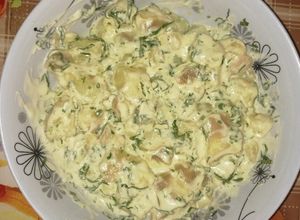 Una foto de Papas Mayo y Cilantro
