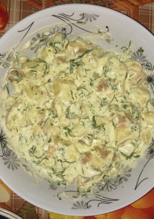 Una foto de Papas Mayo y Cilantro