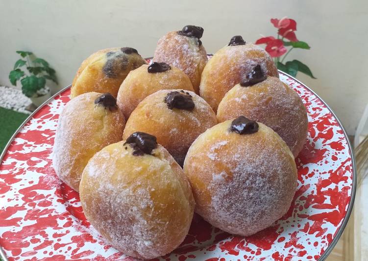 Bomboloni isi soklat