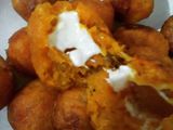 Sweet potato ball Mozarella