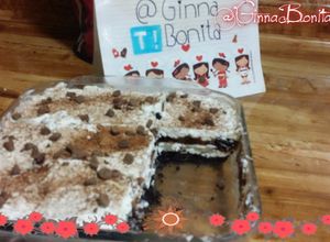 Una foto de Lasagna de Chocolate y Oreo
