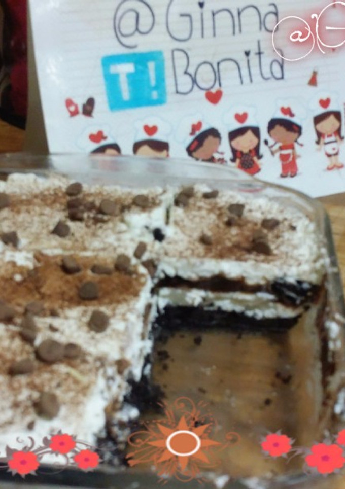 Una foto de Lasagna de Chocolate y Oreo