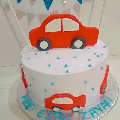 Buy Festiko® Car Theme Happy Birthday Cake Topper, Cake Decoration  Supplies, Car Theme Decorations, Birthday Decoration Items Online at Low  Prices in India - Amazon.in