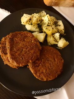 Foto di Burger di lenticchie vegan