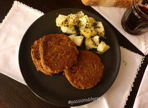 Foto di Burger di lenticchie vegan