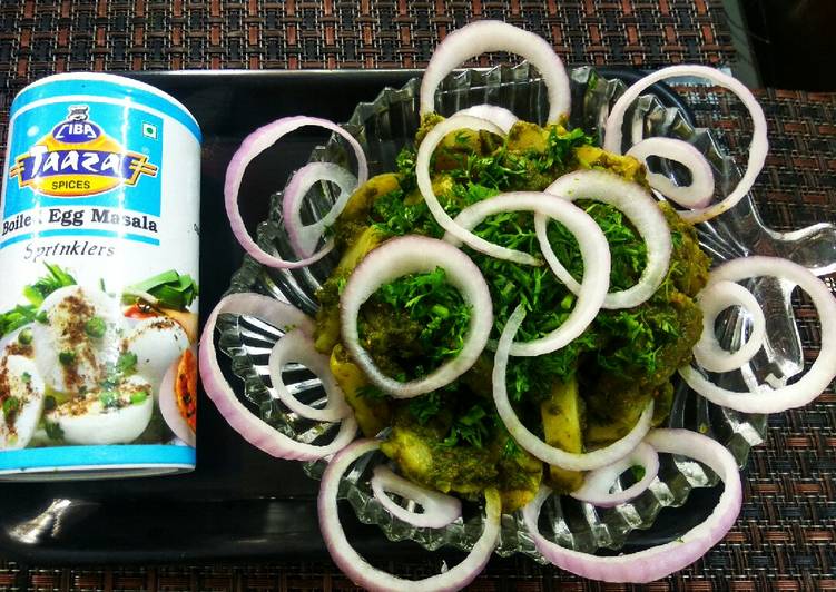 How to Diet Yummy Hariyali Kachalu