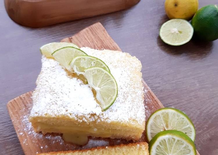 Cara Membuat No Oven Lime Cake (Bolu Panci Rasa Jeruk Nipis) yang praktis