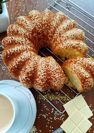 عکسی از دستور کیک ساده وانیلی