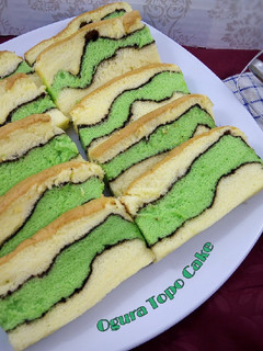 Foto resep Ogura Topo Map Cake (No Bp No sp)